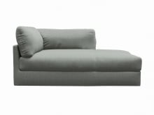 Finley Tribute Storm Right Arm Facing Chaise Module color Tribute Storm
