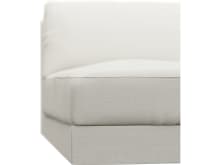 Monica Tribute Shell Right Arm Facing Chaise Module color Tribute Shell