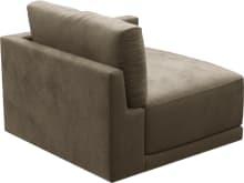 Haven Tribute Walnut Right Arm Facing Chair Sofa Module color Tribute Walnut