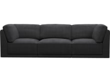 Emily Modular Sofa Plaza Flint Grey - 3 Piece color Plaza Flint Grey
