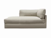 Finley Plaza Natural Left Arm Facing Chaise Module color Plaza Natural
