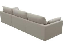 Willow Noa Desert Modular Sofa - 3 Seater color Noa Desert