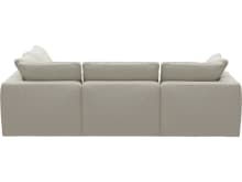 Cloud Boucle Ivory Modular Sofa - 5 Piece color Boucle Ivory