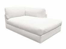 Finley Noa Fog Right Arm Facing Chaise Module color Noa Fog