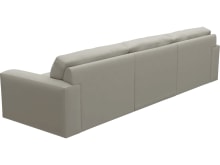 Monica California Ivory Chaise Sofa - 3 Seater color California Ivory