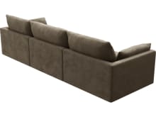Willow Tribute Walnut Modular Sofa - 3 Seater color Tribute Walnut