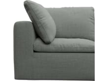Cloud Tribute Storm Modular Sofa - 4 Piece color Tribute Storm