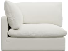 Willow Tribute Shell Corner Sofa Module color Tribute Shell