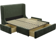 Lucy Drawer Bed Muse Forest color Muse Forest
