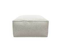 Riley Apt Boucle Ivory Ottoman color Boucle Ivory