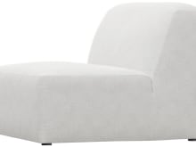 Copenhagen Noa Fog Armless Chair Sofa Module color Noa Fog