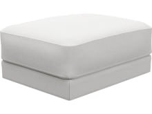 Monica Muse Frost Ottoman color Muse Frost