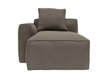 Riley Apt Muse Mink Slip Cover color Muse Mink