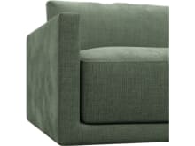 Haven Tribute Dark Jade Left Arm Facing Chair Sofa Module color Tribute Dark Jade