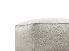 Riley Apt Boucle Ivory Ottoman color Boucle Ivory