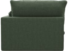 Willow Tribute Dark Jade 1 Seat Right Arm Facing Sofa Module color Tribute Dark Jade
