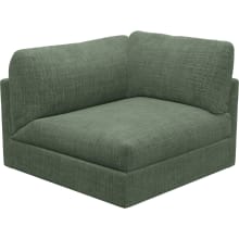 Finley Tribute Dark Jade Left Arm Facing Sofa Chair Module color Tribute Dark Jade