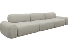 Beckett California Ivory Modular Sofa - 3 Seater color California Ivory