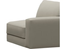 Monica Plaza Natural Right Arm Facing Chair Module color Plaza Natural