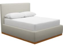 Haven Dark Gas Lift Bed California Ivory color California Ivory