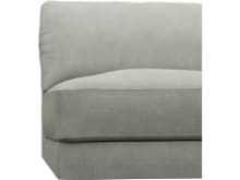 Monica Toorak Pebble Right Arm Facing Chair Module color Toorak Pebble
