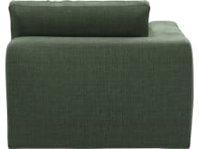Cloud Deep Chaise Left Module Tribute Dark Jade color Tribute Dark Jade