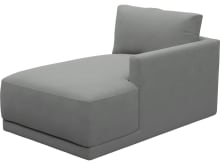 Haven Maya Flint Right Arm Facing Chaise Sofa Module color Maya Flint