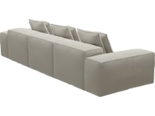 Riley Noa Desert Modular Sofa - 3 Seater color Noa Desert