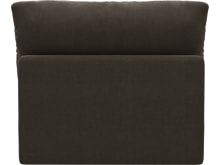 Willow Muse Mink Armless Sofa Module color Muse Mink