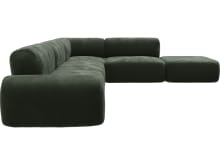 Beckett Muse Forest Modular Sofa - 6 Piece color Muse Forest
