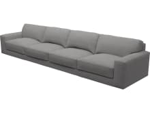 Monica California Slate Sofa - 4 Seater color California Slate