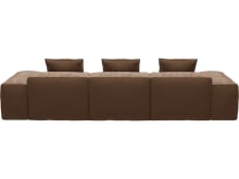Riley Tribute Chestnut Modular Sofa - 3 Seater color Tribute Chestnut