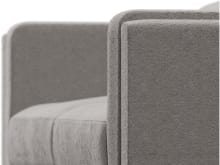 Hayes Boucle Pumice Sofa - 2 Seater color Boucle Pumice
