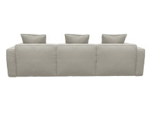 Riley Apt California Ivory Sofa - 3 Seater Chaise color California Ivory