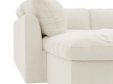Retreat Muse Flax Modular Sofa - 6 Seater LAF Terminal color Muse Flax