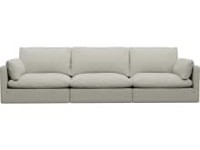 Willow California Ivory Modular Sofa - 3 Seater color California Ivory