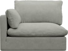 Willow Slip Cover Toorak Pebble color Toorak Pebble