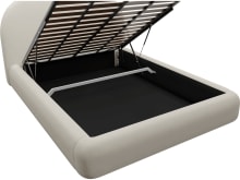 Capri Gas Lift Bed Toorak Pearl color Toorak Pearl