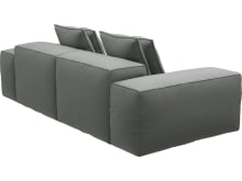 Riley Tribute Storm Modular Sofa - 2 Seater color Tribute Storm