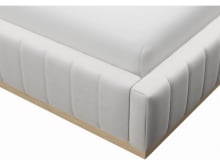Brentwood Gas Lift Bed Muse Frost color Muse Frost