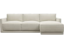 Haven Apt Muse Flax Chaise Sofa color Muse Flax