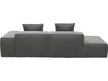Riley Tribute Storm Modular Sofa - 1x Arm, 1x Armless, 1x Left Terminal color Tribute Storm