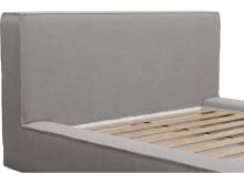 Riley Bed Frame View Steel color View Steel