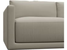 Haven Plaza Natural Sofa - 3.5 Seater color Plaza Natural