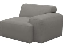 Copenhagen Isla Soft Grey Right Arm Facing Sofa Module color Isla Soft Grey