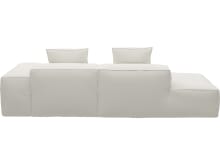 Riley Tribute Shell Modular Sofa - 1x Arm, 1x Armless, 1x Left Terminal color Tribute Shell