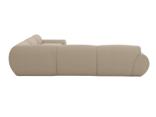 Malmo Blaze Latte Corner Sofa - 5 Seater color Blaze Latte