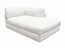 Finley Muse Frost Right Arm Facing Chaise Module color Muse Frost