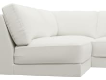 Monica Tribute Shell Sofa - 4 Seater LAF Terminal color Tribute Shell