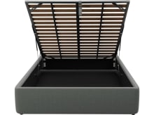 Leo Gas Lift Bed Base Tribute Storm color Tribute Storm